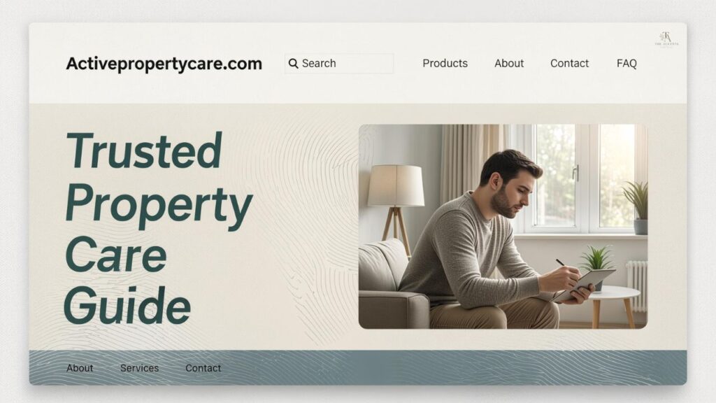 Activepropertycare.com about: Trusted Property Care Guide