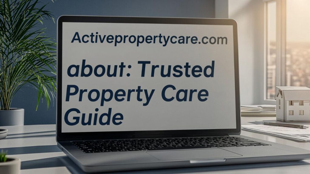 Activepropertycare.com about: Trusted Property Care Guide