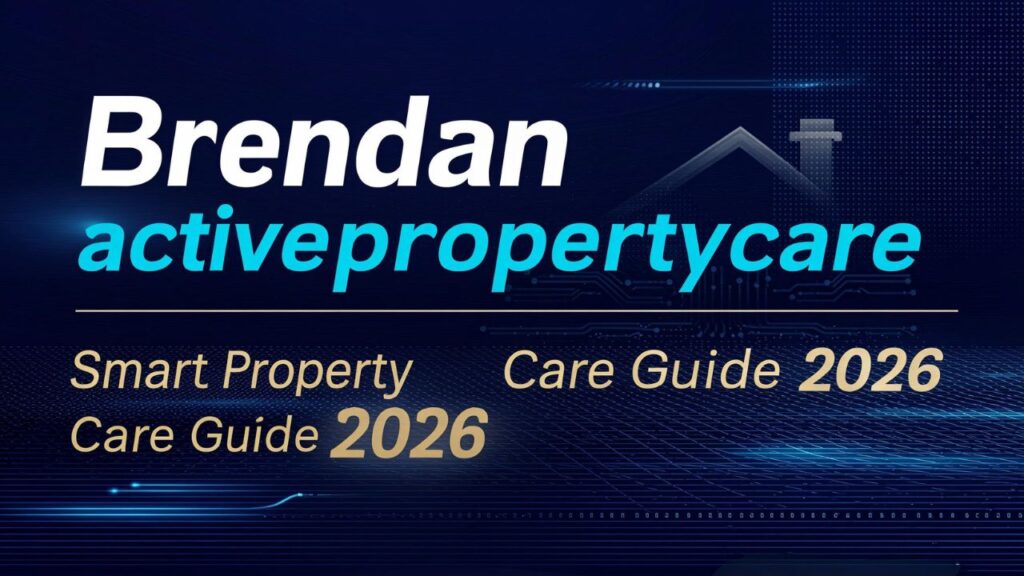 Brendan activepropertycare: Smart Property Care Guide 2026