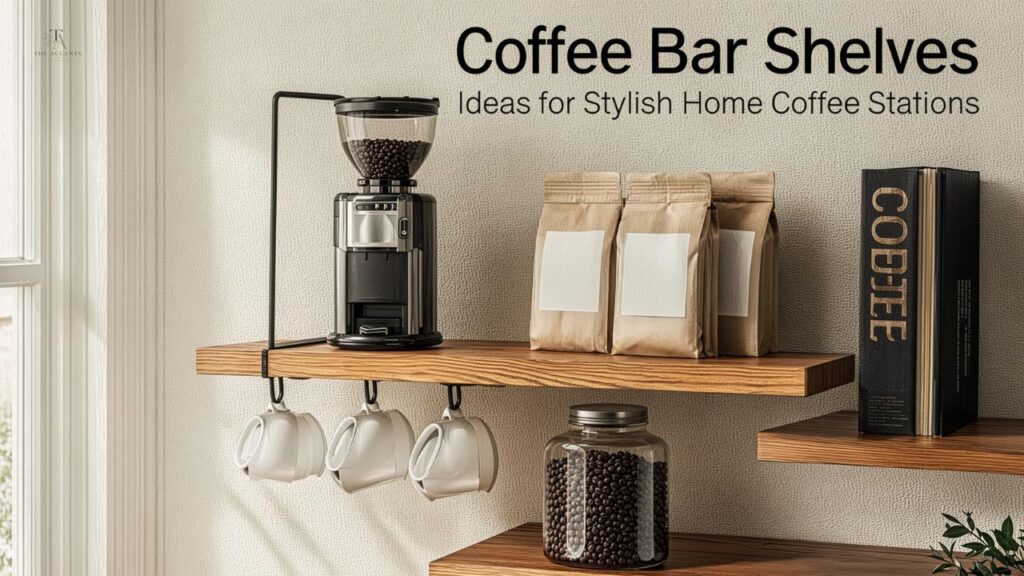 Coffee Bar Shelves Ideas for Stylish Home Coffee Stations