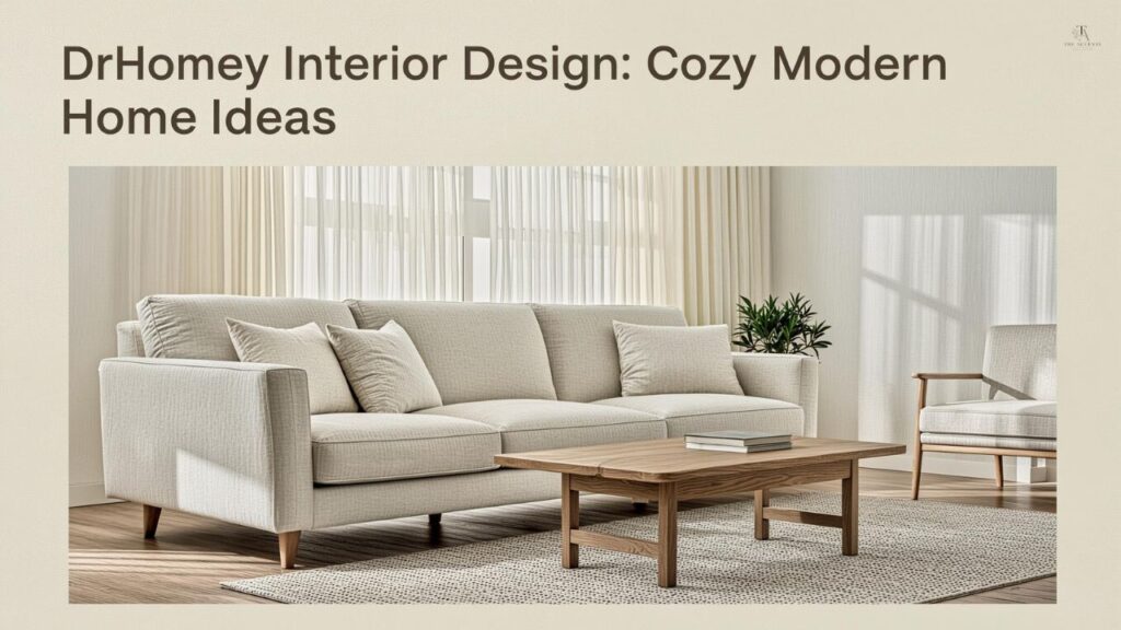 DrHomey Interior Design: Cozy Modern Home Ideas