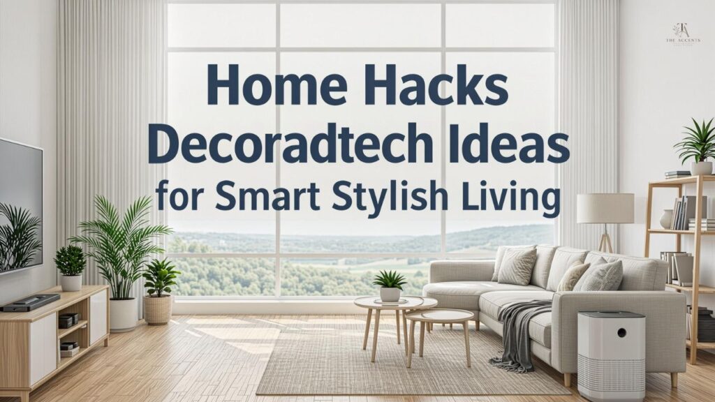 Home Hacks Decoradtech Ideas for Smart Stylish Living