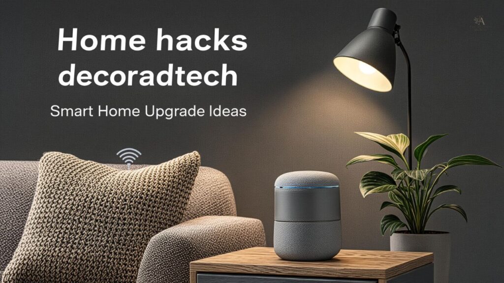 Home hacks decoradtech: Smart Home Upgrade Ideas