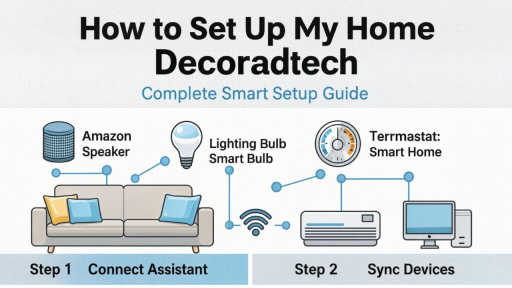 How to Set Up My Home Decoradtech: Complete Smart Setup Guide