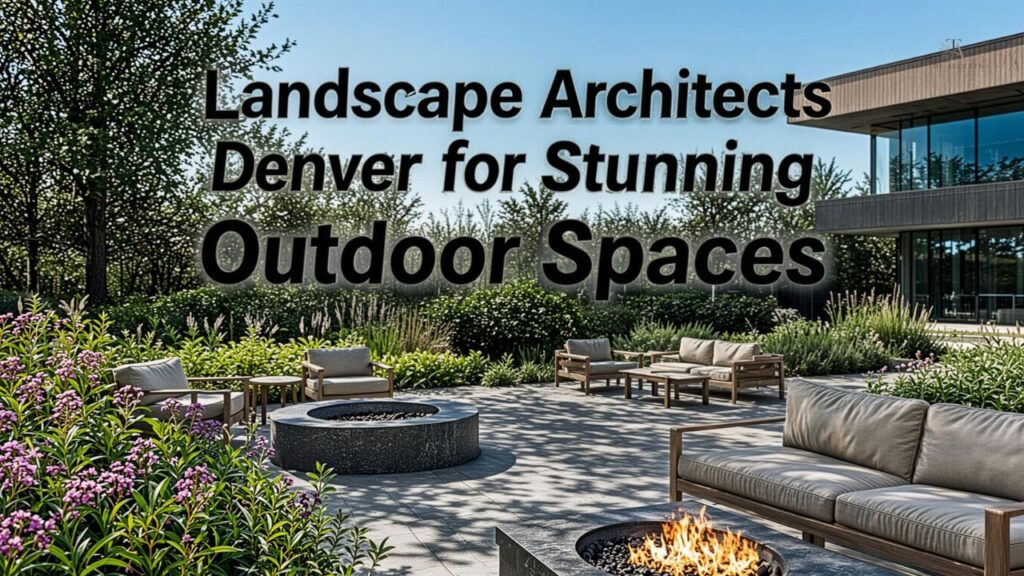 Landscape Architects Denver for Stunning Outdoor Spaces