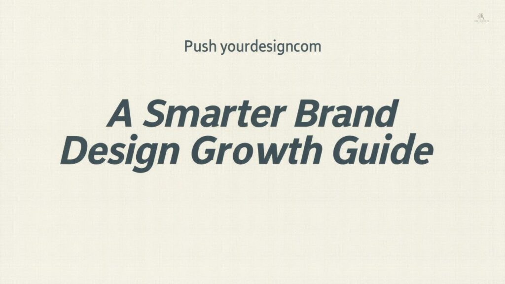 Push yourdesigncom: A Smarter Brand Design Growth Guide