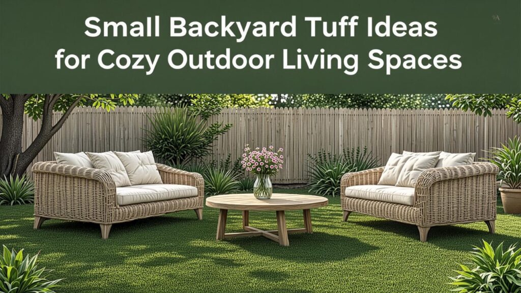 Small Backyard Turf Ideas for Cozy Outdoor Living Spaces