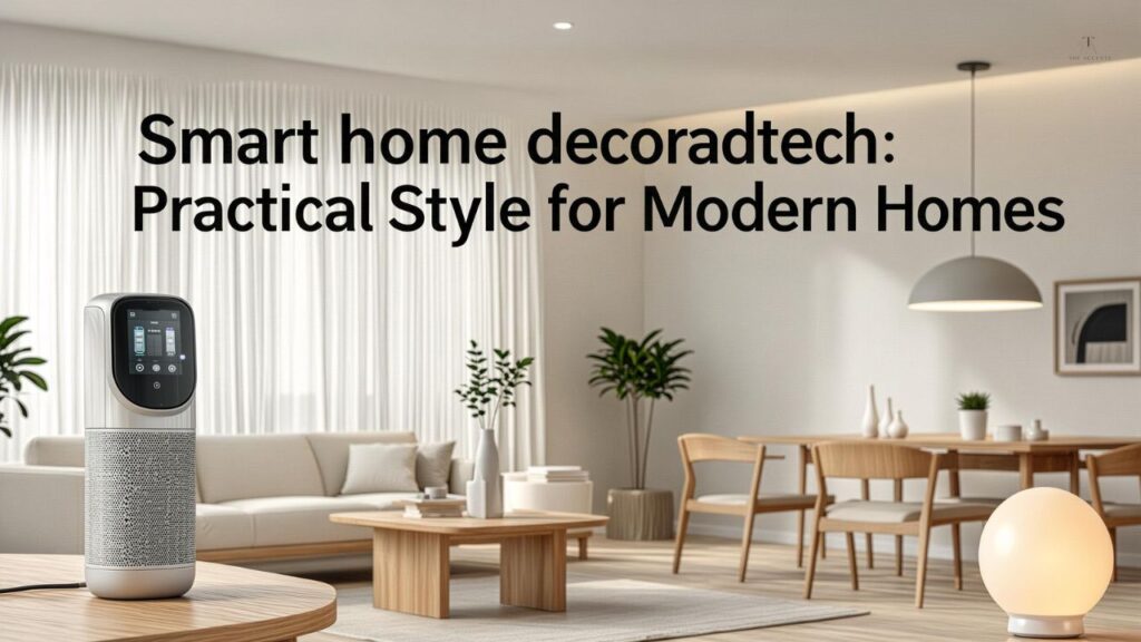 Smart home decoradtech: Practical Style for Modern Homes