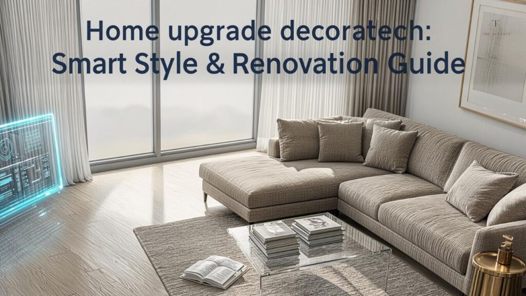 Home upgrade decoradtech: Smart Style & Renovation Guide