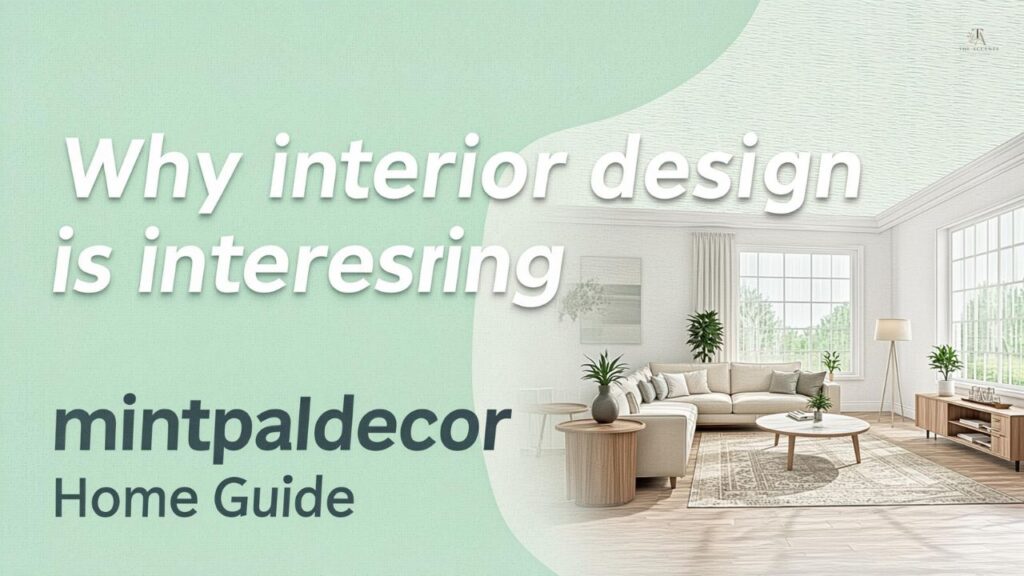 Why interior design is interesting mintpaldecor Home Guide