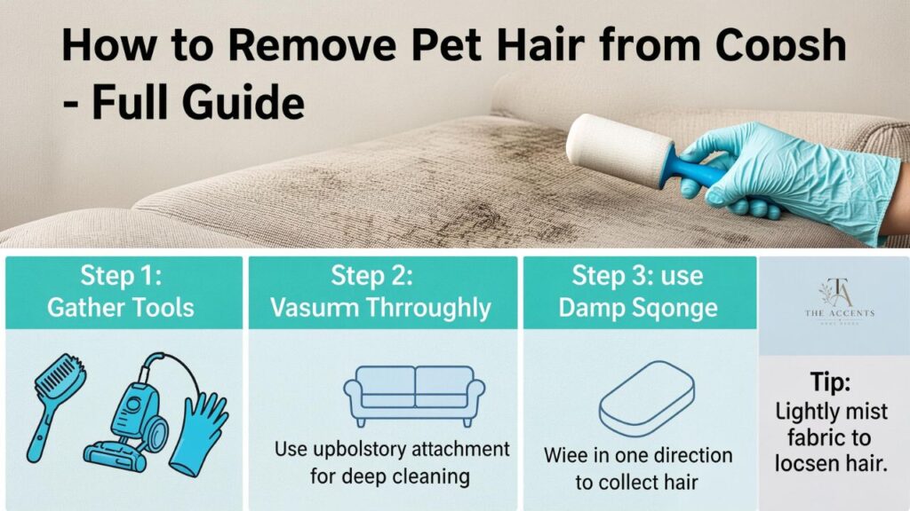 How to Remove Pet Hair from Couch – Full Guide
