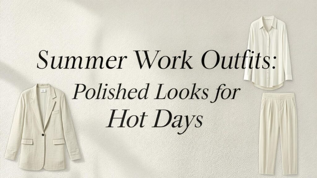 Summer Work Outfits: Polished Looks for Hot Days