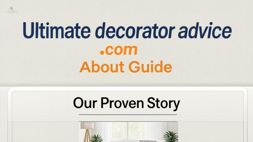 Ultimate decoratoradvice .com About Guide: Our Proven Story