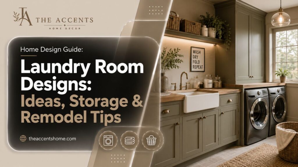 Laundry Room Designs: Ideas, Storage & Remodel Tips